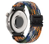 AiiBowy 22mm Bracelets Tressé Compatible avec Amazfit T-Rex 3 Pro 48mm/Amazfit Balance 2/Bip 6/Balance/Bip 5/Cheetah Pro/GTR 4, Bracelet Élastique en Tissu Nylon Sport Extensible Cow-boy