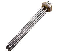 aiicioo DC 48V 900W Stainless Steel Solar Panel Heater Element with Heating 1.25" Standard Flange BSP Thread