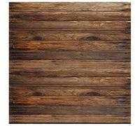 AIIKES 10x10FT Marron Planche de Bois Toile de Fond Photographie en Bois Toile de Fond Nouveau-né Photographie Toile de Fond Anniversaire Fond Studio Toile de Fond 10-639