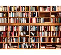 AIIKES 7x5FT bibliothèque Photographie Toile de Fond école bibliothèque d'étude bibliothèque scène Enfants Photographie arrière-Plans personnalisés pour Studio Photo 11-440