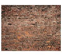 AIIKES 7x5FT Brique Mur Photographie Toile de Fond Brique Rouge Ancien thème Pierre Brique Conception Photographie Toile de Fond bébé fête d'anniversaire décoration Photo Booth Studio Prop 12-072