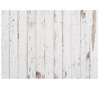AIIKES 7x5FT Vintage Fond en Bois Blanc pour la Photographie Nouveau-né et d'anniversaire - Décoration Studio Prop 12-583