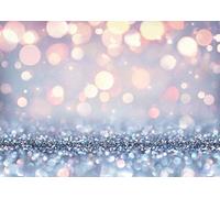 AIIKES 8x6FT Argent Vague Dot Photographie Fond Fond De Paillettes d'or Nouveau-Né Photographie Fond De Mariage Fête d'anniversaire Décoration Fond Studio Fond 10-596