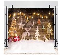 AIIKES 8x8ft Fond de Photographie de Noël Fond de Décoration de Noël 10-822