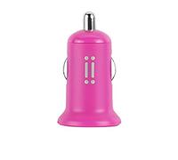 aiino - Chargeur Voiture 1 Port USB 1A, Universel, Compatible iPhone X/8/7/6, iPad, Samsung S9/S8/S7, Huawei, Honor - Rose