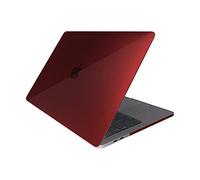 aiino Glossy - Étui Rigide pour MacBook Pro 13 inch (2020/2022), Couverture Ultra Fine et Durable, Étui Rigide en Plastique avec Protection pour écran et Clavier - Rouge