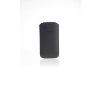 aiino - Pocket Little, Étui Universel en Matière Effet Cuir, Protège Totalement Votre Smartphone, Coque pour pour Smartphone iPhone/Samsung/Huawei - Noir