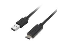 aiino USB-C/3.0 USB 1 m Câble USB C USB A 3.0 (3.1 Gen 1) Male connector/Male connector, Noir