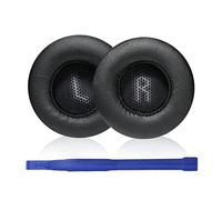 Aiivioll Coussinets de rechange compatibles avec casque JBL E35 E45BT E45, coussinets d'oreille en cuir PU, pièces de réparation (noir)