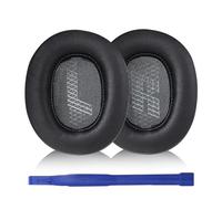 Aiivioll Coussinets de rechange, compatibles avec les casques supra-auriculaires sans fil JBL LIVE 500BT - En cuir synthétique - Pièces de réparation - Noir