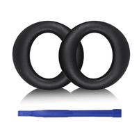 Aiivioll - Coussinets de rechange pour casque sans fil Sony PlayStation 5 Pulse 3D PS5 Noir