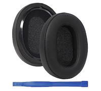 Aiivioll - Coussinets d'oreille de rechange en cuir protéiné et mousse à mémoire de forme, pour casque Sony WH-XB900N (noir)
