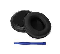 Aiivioll E50BT Coussinets de Rechange compatibles avec JBL SYNCHROS E50BT E50 S500 S700 AKG K845 K545 Coussinets sans Fil en Cuir synthétique (Noir)