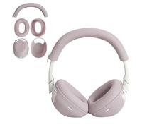 Aiivioll Lot de 3 coques de protection en silicone pour casque Sony WH-1000XM6, résistantes à la transpiration et faciles à laver, gris rose