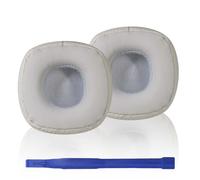 Aiivioll Marshall Major III Coussinets d'oreille en mousse à mémoire de forme pour casque filaire/sans fil Bluetooth Marshall Major III Blanc