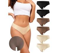 Aijolen String Tanga Femme sans Couture Invisible Culotte Anti Camel Toe