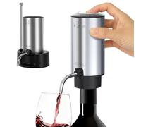 AIKARO - Aérateur de Vin Électrique Verseur Rechargeable Décanteur Électronique Automatique avec Base, Arrêt Automatique