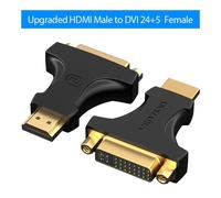 AIKB0 Vention adaptateur bi-directionnel DVI d24 + 1 mâle vers HDMI femelle, convertisseur de câble pour projecteur ""Nipseyteko