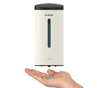AIKE AK1205E Distributeur de Savon Automatique Mural, Capacité Importante en Acier Inoxydable pour Salle à Manger et Toilettes