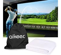 aikeec écran d'impact de simulateur de Golf intérieur écran de Projection de simulateurs de Golf avec 14 Trous à œillets pour l'entraînement au Golf.