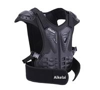 Aikelai Adolescents et Enfants Armure Thoracique Protection du Corps Colonne vertébrale Protection Motocyclette Motocross Protection Équipement de Cyclisme Gilets de Course pour Enfants (XL)