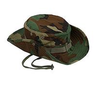 Aikesi Unisexe Chapeau de Soleil Chapeau de Brousse Chapeau de Protection pour pêcheur Voyager Pêche Chapeau Anti-UV (Camouflage 3)