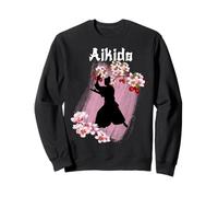 Aikido Fleurs de Cerisier Arts Martiaux Japonais Aikido Sweatshirt