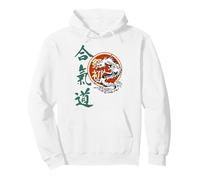 Aïkido Kanji Calligraphie Japonaise Dragon Arts Martiaux Sweat à Capuche