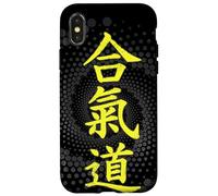 Aikido Kanji Spiral Energy, Art Aiki Coque pour iPhone X/XS