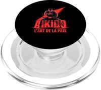 Aikido L Art De La Paix Guerrier Dojo Energie PopSockets PopGrip pour MagSafe
