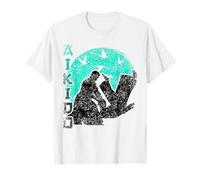 Aikido Lover Combattant d'entraînement d'arts martiaux T-Shirt