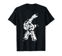 Aikido Vintage Art Martial Japonais - Bokken Jo Hakama T-Shirt