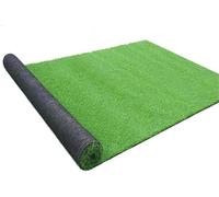 Aikimfuly Gazon artificiel 1,5 m x 2,4 m, tapis synthétique réaliste, intérieur et extérieur, paysage de jardin pour animaux de compagnie, faux tapis avec trous de drainage (2,1 x 3 m)