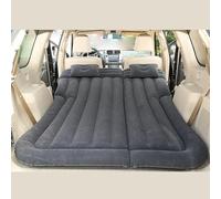 Aikimfuly Matelas gonflable de voiture auto-gonflant, mobile, plus épais, portable, lit de voiture, camping, matelas gonflable (A noir)