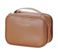 Aikimfuly Trousse de maquillage de voyage à double couche - Organiseur cosmétique multifonctionnel et sac de rangement étanche pour bijoux, 1 couleur, One Size