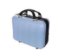 Aikimfuly Trousse de maquillage portable multifonction pour femme - Grande capacité - Boîte de rangement de voyage avec poignée et organisateur de parfum, 1 couleur, One Size