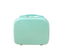 Aikimfuly Trousse de voyage pour maquillage de 35,6 cm - Mini valise organisateur pour cosmétiques, parfums et accessoires - Sac de voyage portable pour femme, D, 14 inch