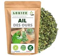 Ail des Ours Séché 100g - Feuilles Naturelles et Sauvages - 100% Pur & Sans Additifs - Idéal pour Sauces, Pestos, Salades et Marinades - Sachet Refermable - Marque LOUICE