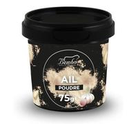 Ail en poudre 75 g - 100% Naturel, obtenu à partir d'ail séché avec délicatesse, sans ajout d'additifs et adapté au régime végétalien
