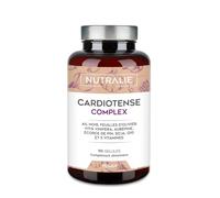Ail Noir Complex 11250mg - Puissance 15:1 + Cardiotense - Aubépine + Olive + Q10 + S-Allylcystéine (SAC) Q10 Vit B - 90 Capsules Nutralie
