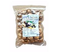 Ail Noir Traditionnel Fermenté de Corée - 1 kg - 35 à 40 Têtes - Naturel Sans Additifs - [Naturel | Antioxydant | Efficace contre Cholestérol et Tension | Premium] l'authenticité par Santé Nat.
