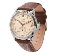 Ailager Reproduction de montre allemande Kriegsmarine Seconde Guerre mondiale, Argenté., Militaire