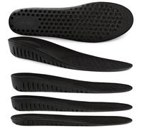 Ailaka Hauteur Augmentation Semelles Chaussures Augmenter Talon Ascenseur la Semelle Intérieure Amortissante Respirantes alvéolaires Confort Élastique Invisibles Homme Femme 3.5CM