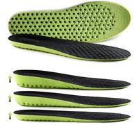 Ailaka Hauteur Augmentation Semelles élastiques absorbant les chocs pour chaussures de sport, semelle grandissante de rechange alvéolaires souples respirantes pour hommes femmes