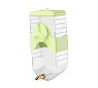 Ailan Abreuvoir pour perruches calopsittes - Distributeur d'eau Pratique et Facile d'entretien, Durable et sans Effort - Solution Abreuvoir Propre pour Oiseaux, Vert, 7.7 x 6 x 17.5 cm