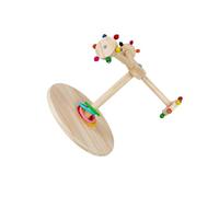 Ailan Accessoires ludiques pour perchoirs à Oiseaux, Stimulant Les perroquets grâce à des Fonctions rotatives Qui Les Maintiennent Actifs et en pour Bonne santé. Offrant Une Large pour Un Placement