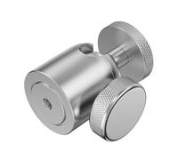 Ailan Adaptateur à rotule Miniature en Alliage d'aluminium, Support Universel à vis, Fixation légère pour trépied, idéal pour Les photographes de Voyage et d'extérieur, Les monopodes et trépieds