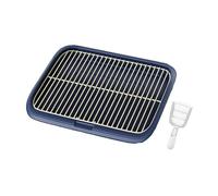 Ailan Bac à litière pour Chien avec Cadre renforcé offrant Une Solution Durable pour Les Petits Chiens à la Maison. Écologique et fiable, ce bac, Bleu foncé, XL