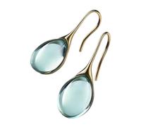 Ailan Boucles d'oreilles puces élégantes pour filles et boucles d'oreilles hypoallergéniques, un choix parfait pour les fêtes de fin d'année. Un cadeau, Vert, 5.6 cm