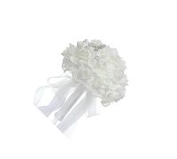 Ailan Bouquet de mariée composé de Roses artificielles, idéal pour Superbes Photos Mariage et pour sublimer l'élégance la mariée.